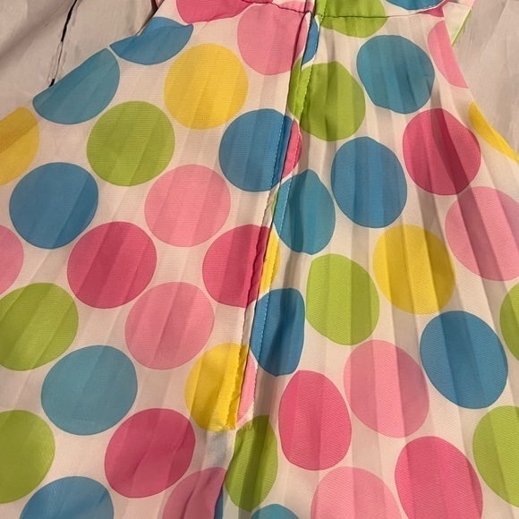 Jessica Ann Dress size 6X polka dots perfect for Easter or Spring - Picture 9 of 14